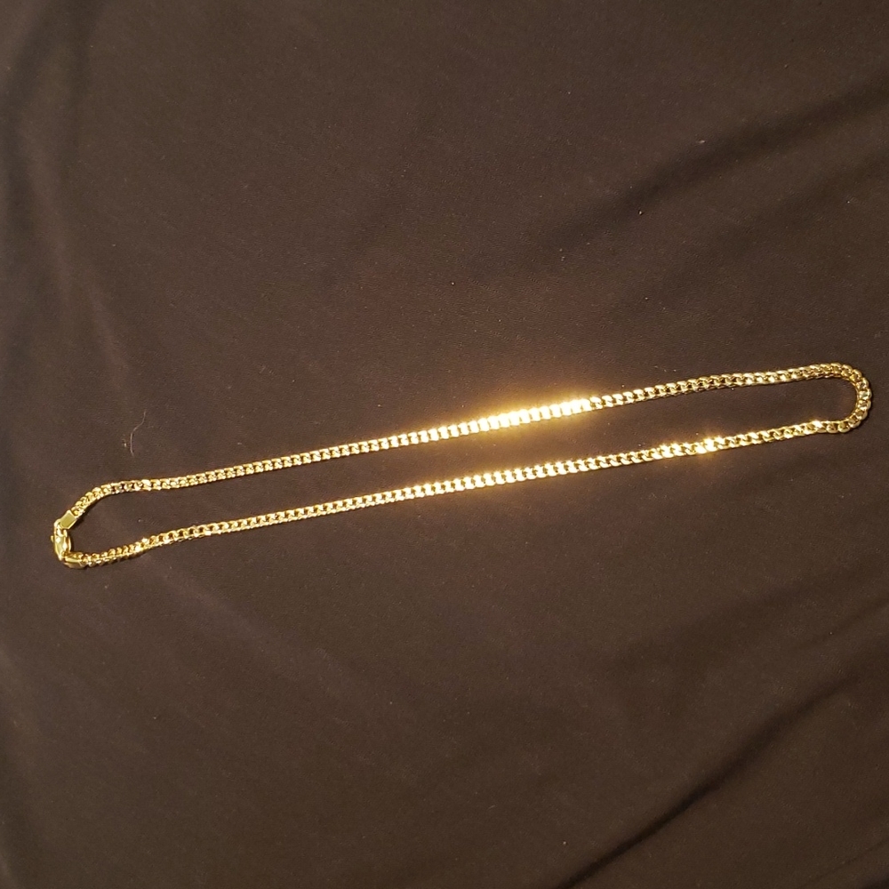 Gold Plated Chain Necklace